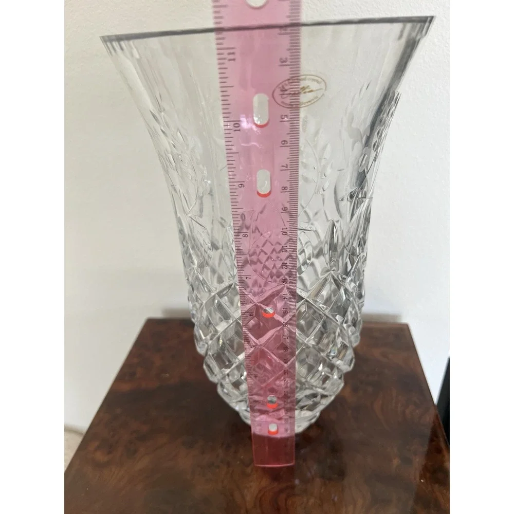 Rogaska Gallia Crystal Vase 11.25